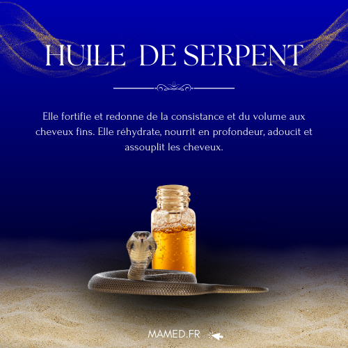 Huile de serpent POUSSE RAPIDE