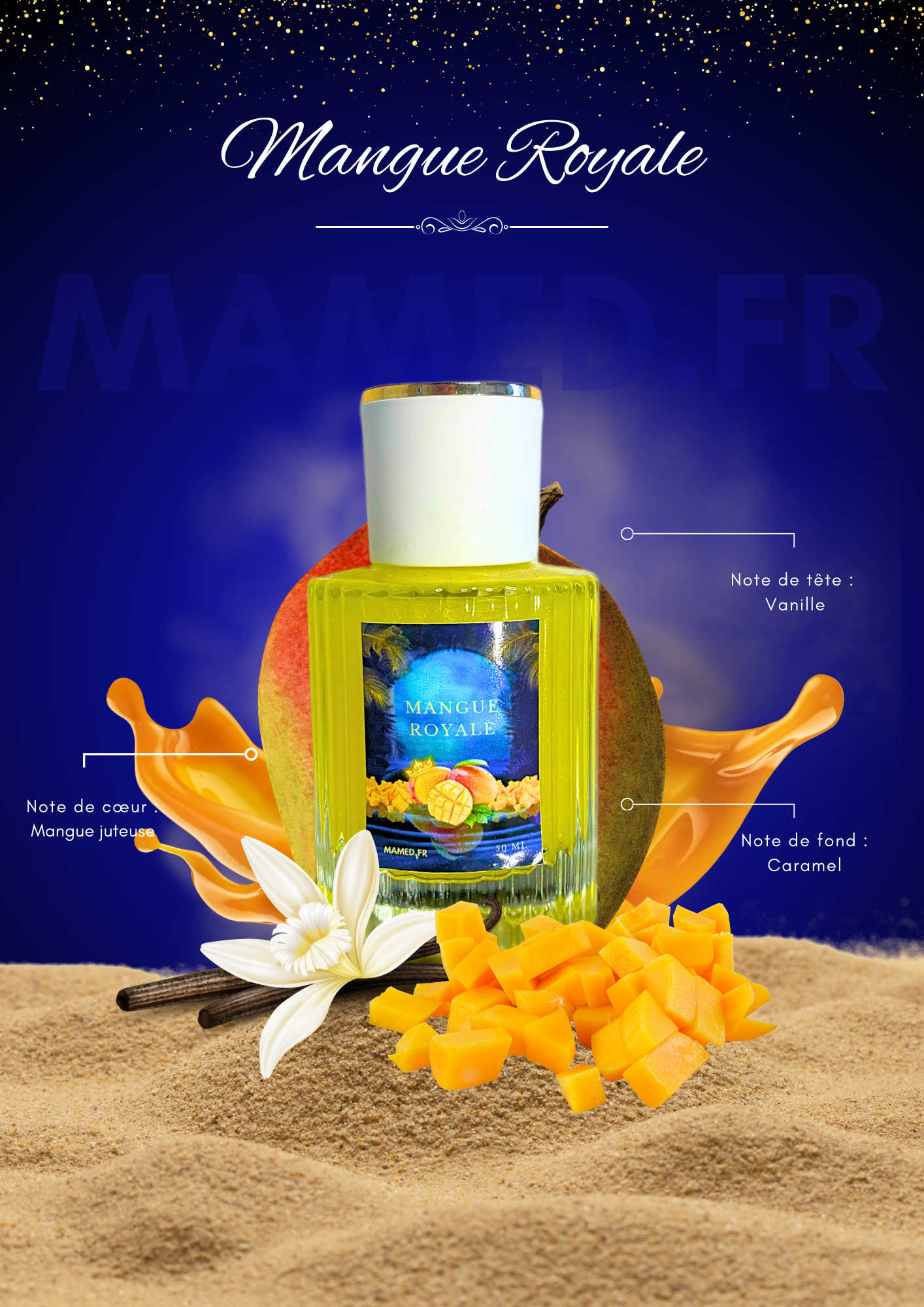 Mango perfume Royal gold edition