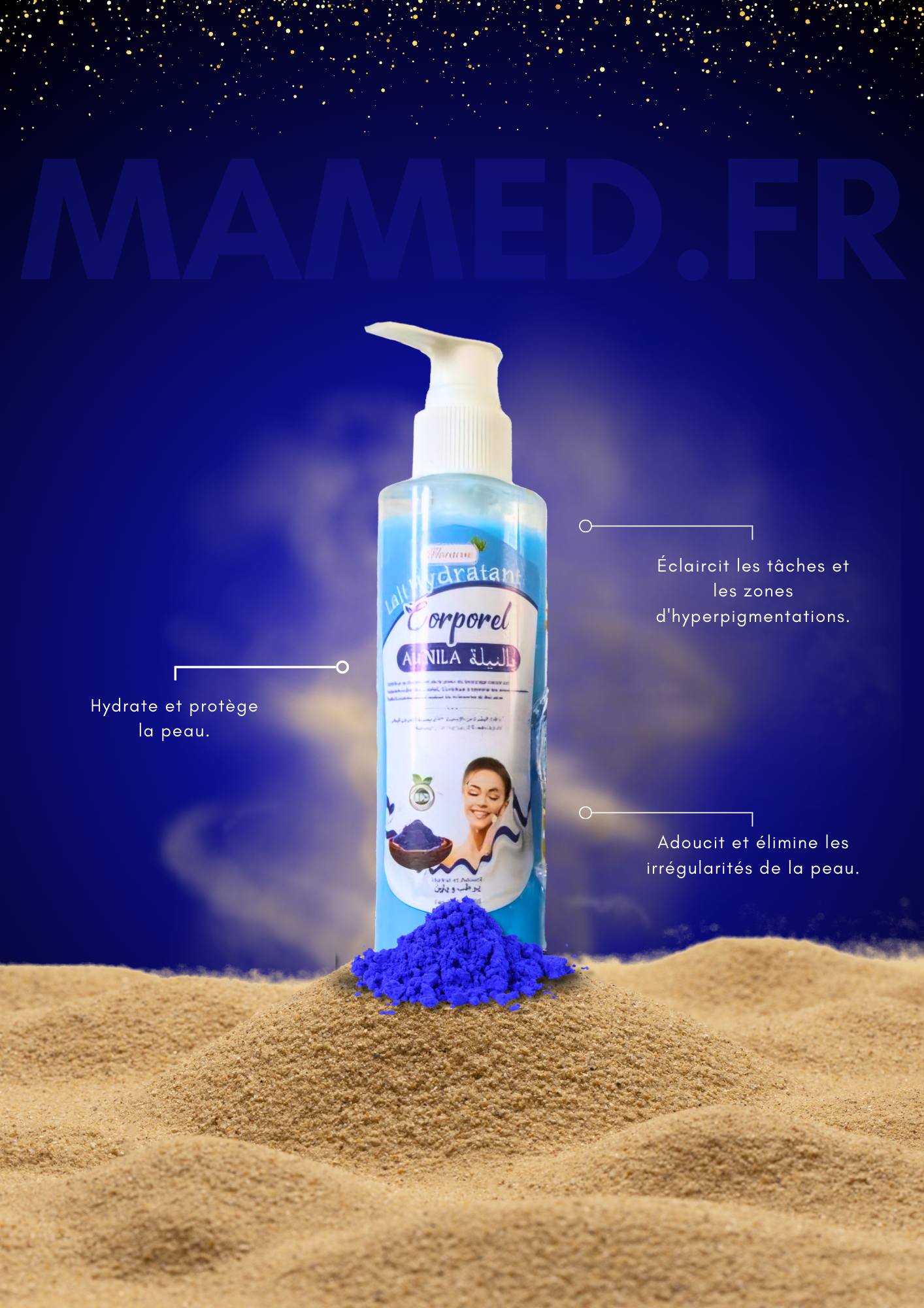 Lait hydratant au Nila