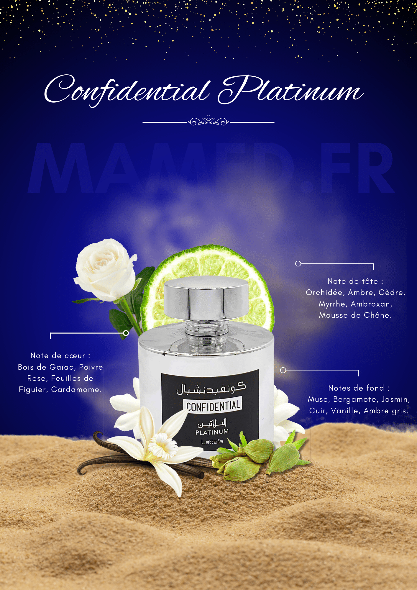 Lattafa confidential platinium