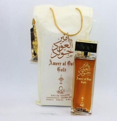 Dubai perfume promo ameer Oud gold