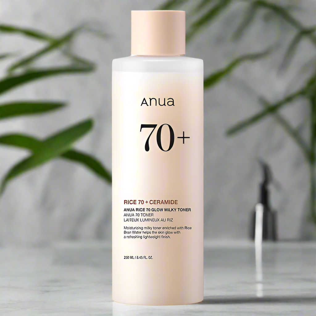 Rice 70 glow milky toner ANUA