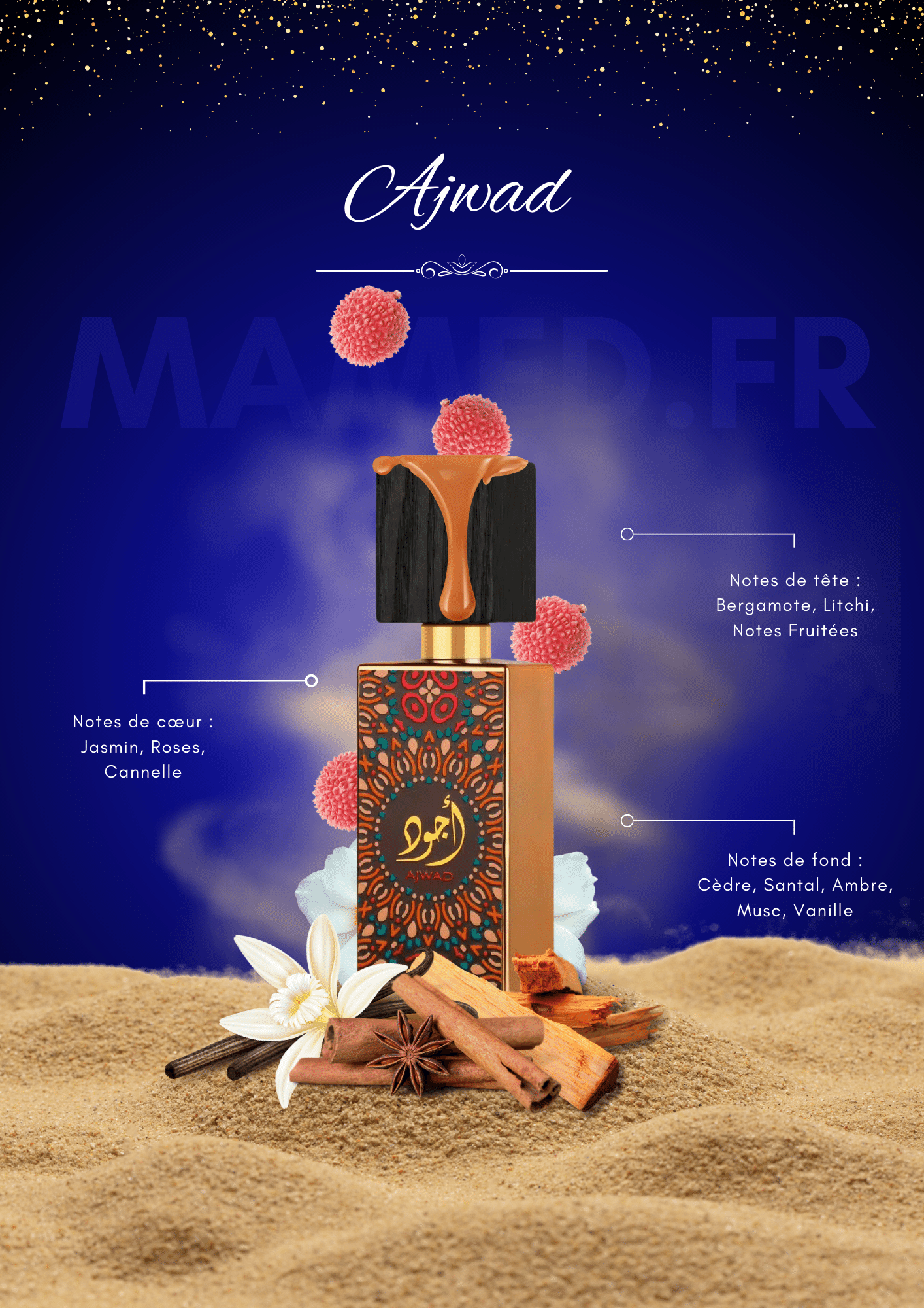 Lattafa Ajwad parfum d’exception