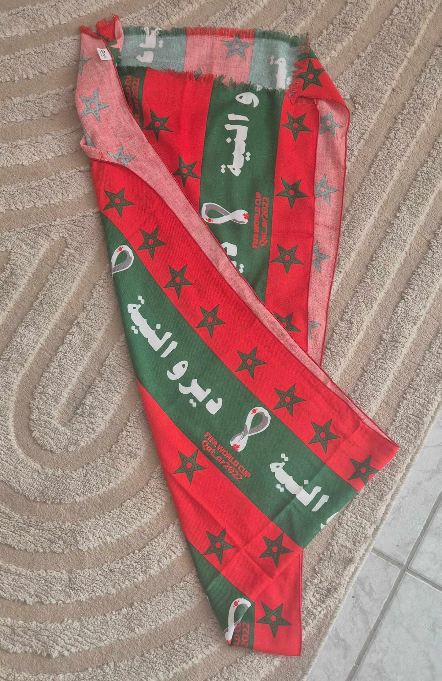 Écharpe Maroc coupe du Monde