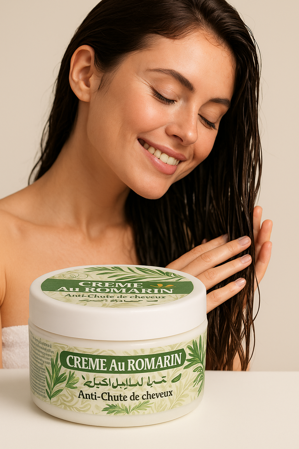 Crème Romarin anti-chute cheveux