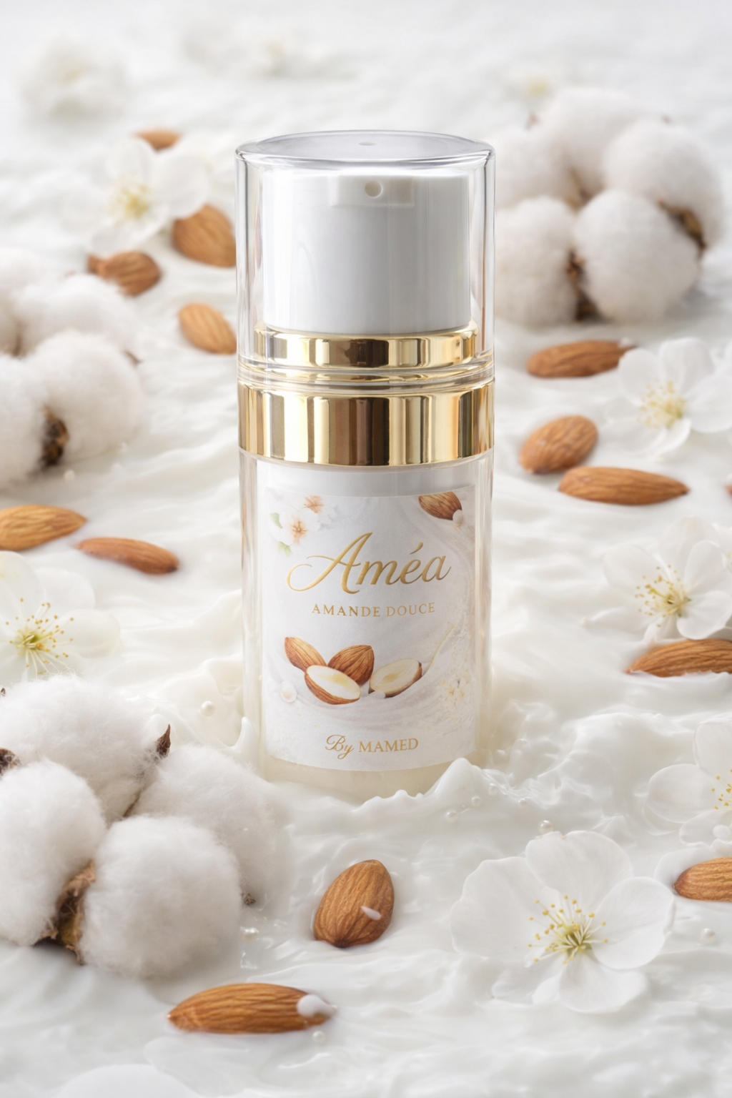 Musc crème parfumée corps Améa - Amande douce