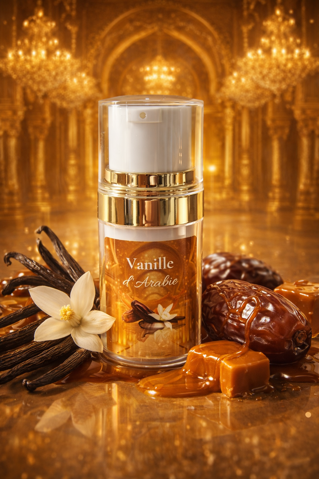 Musc crème parfumée corps Vanille d'Arabie
