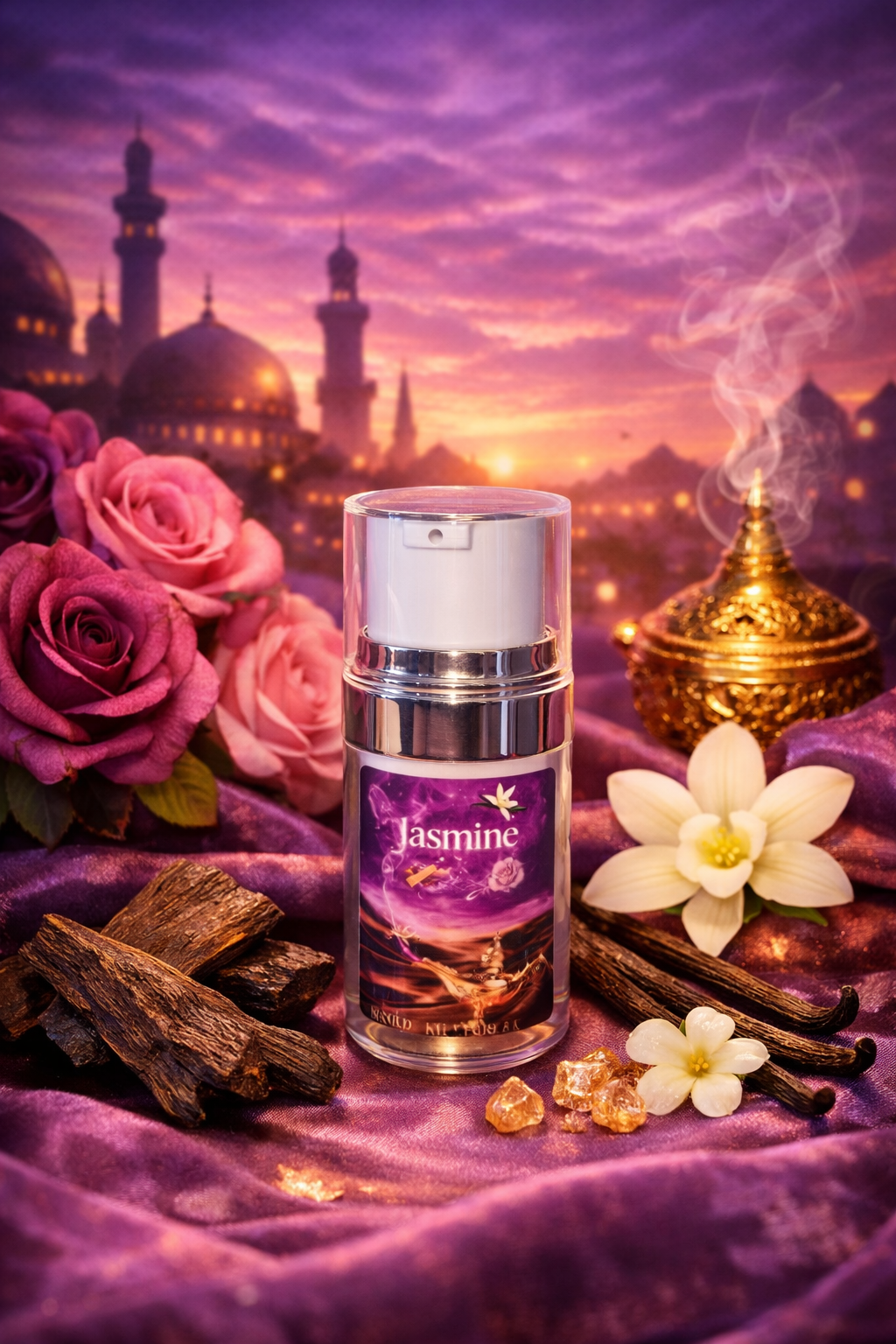 Musc crème parfumée corps Jasmine