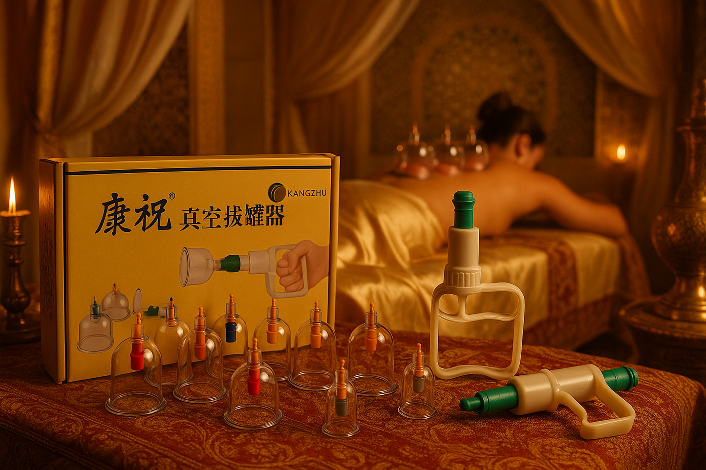 Kit Hijama sèche (Vacuum Cupping)