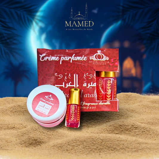 Lot scented cream + musk Ameerat Al Arab