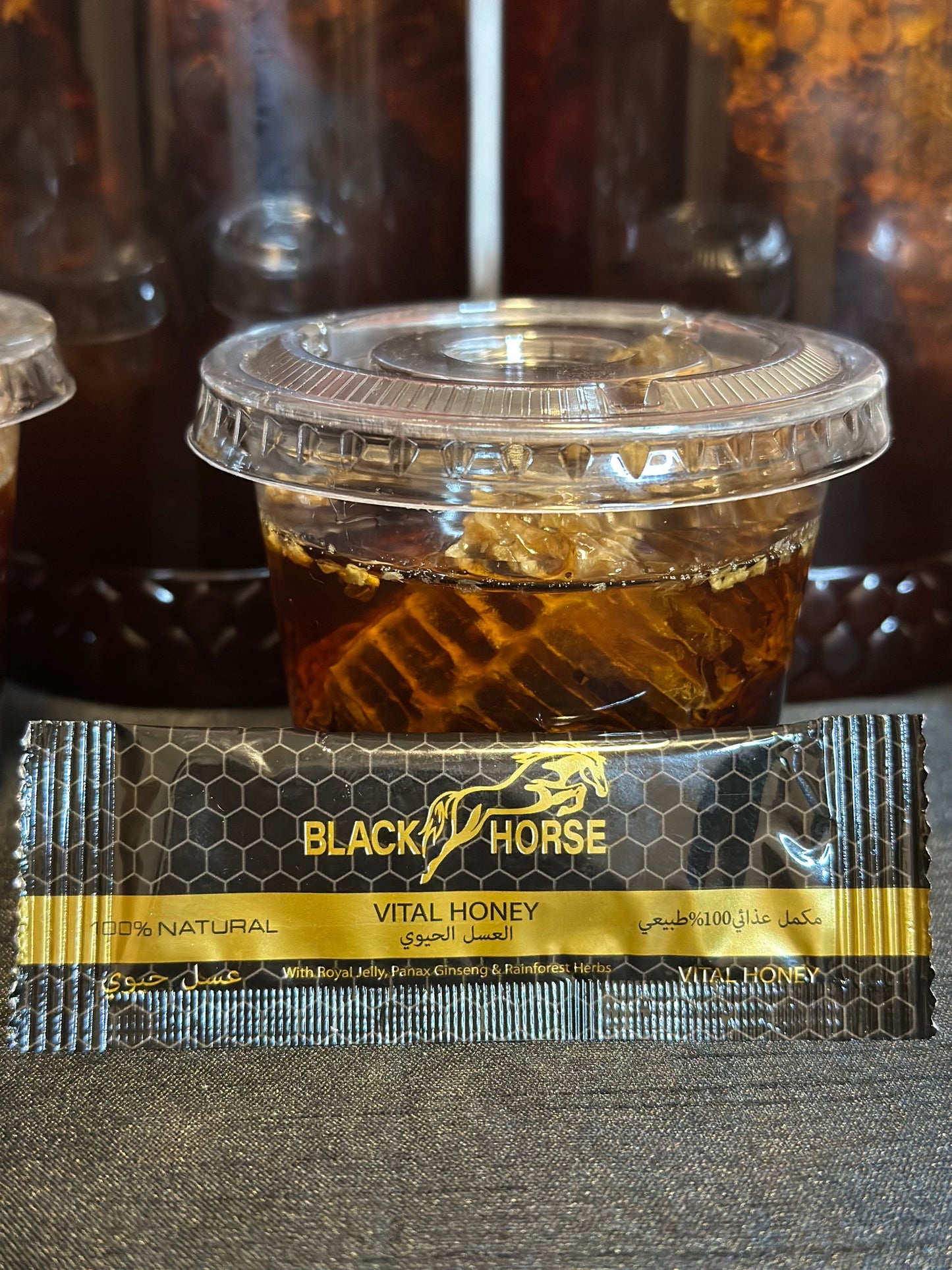 Box 24 Black horse aphrodisiac honey