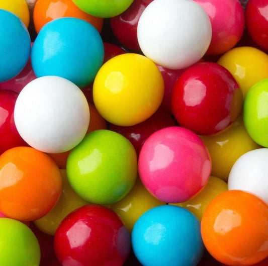 5x chewing gum balls