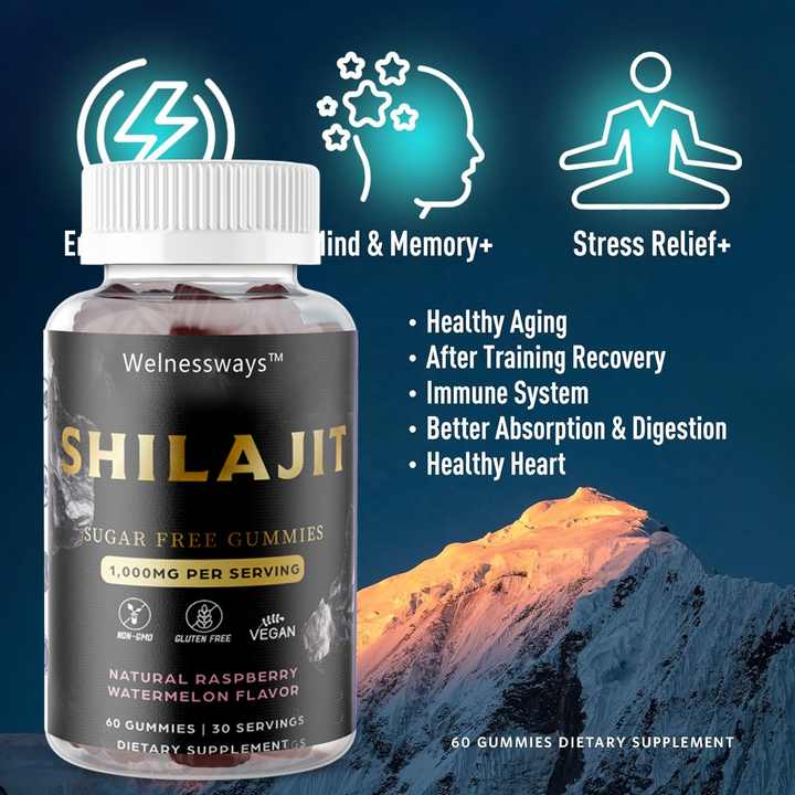 Gummies Miel Shilajit x60