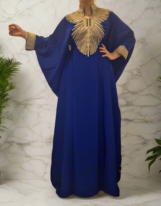 Robe arabe manches papillon