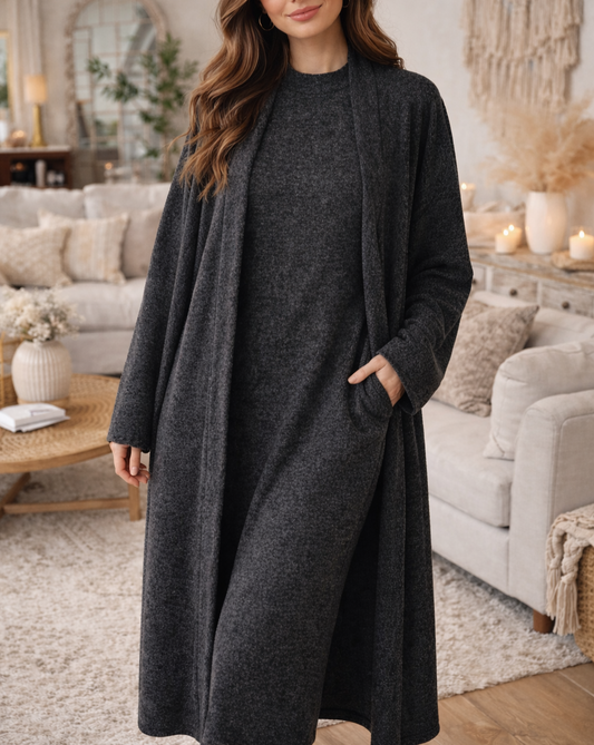 Ensemble Robe sans manches + Gilet