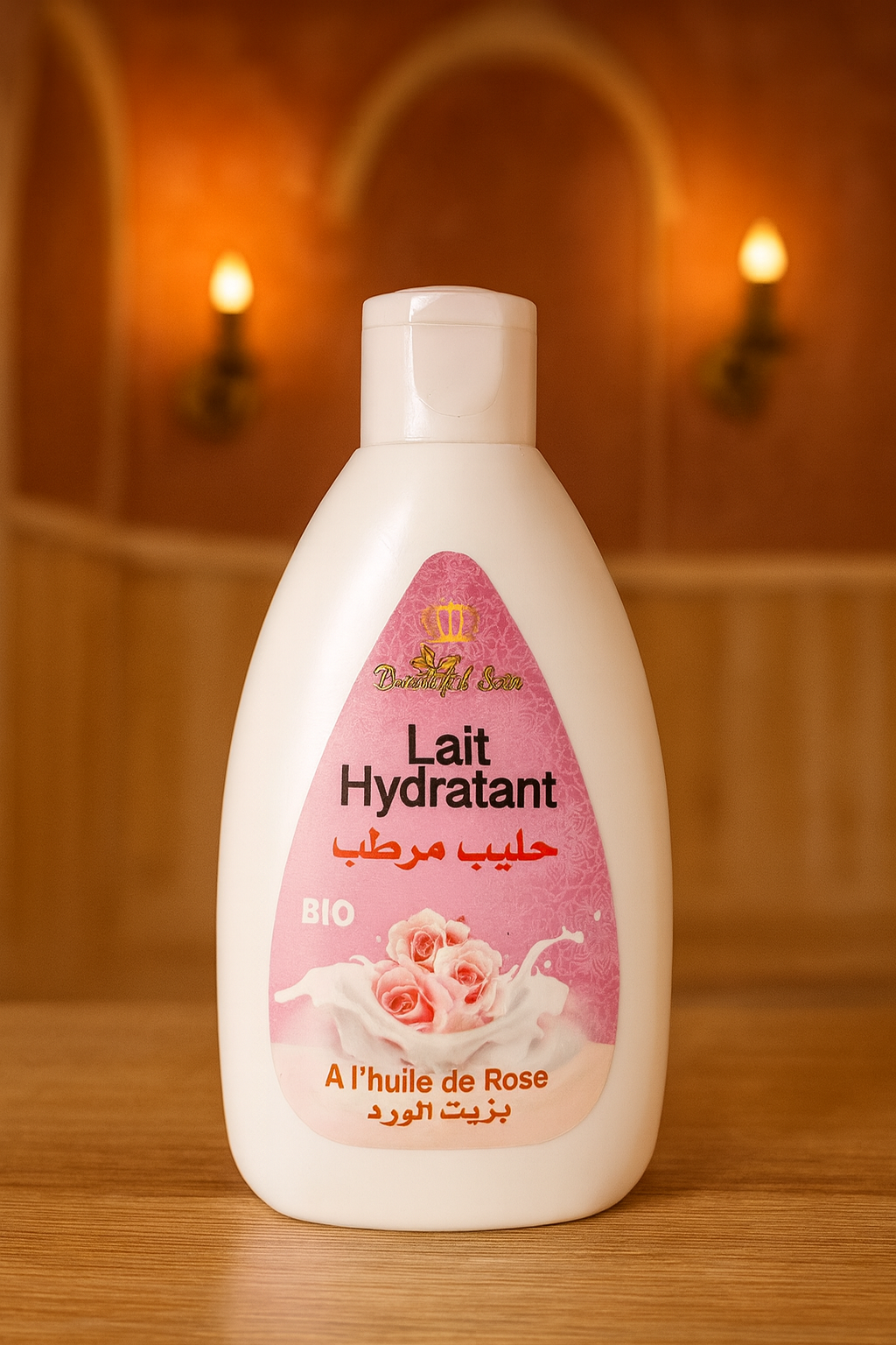 Lait hydratant à l'huile de Rose 🌹