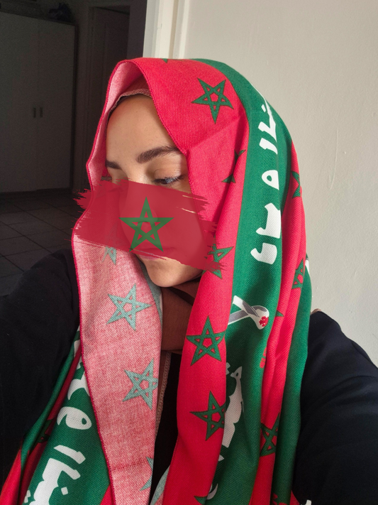 Écharpe Maroc coupe du Monde