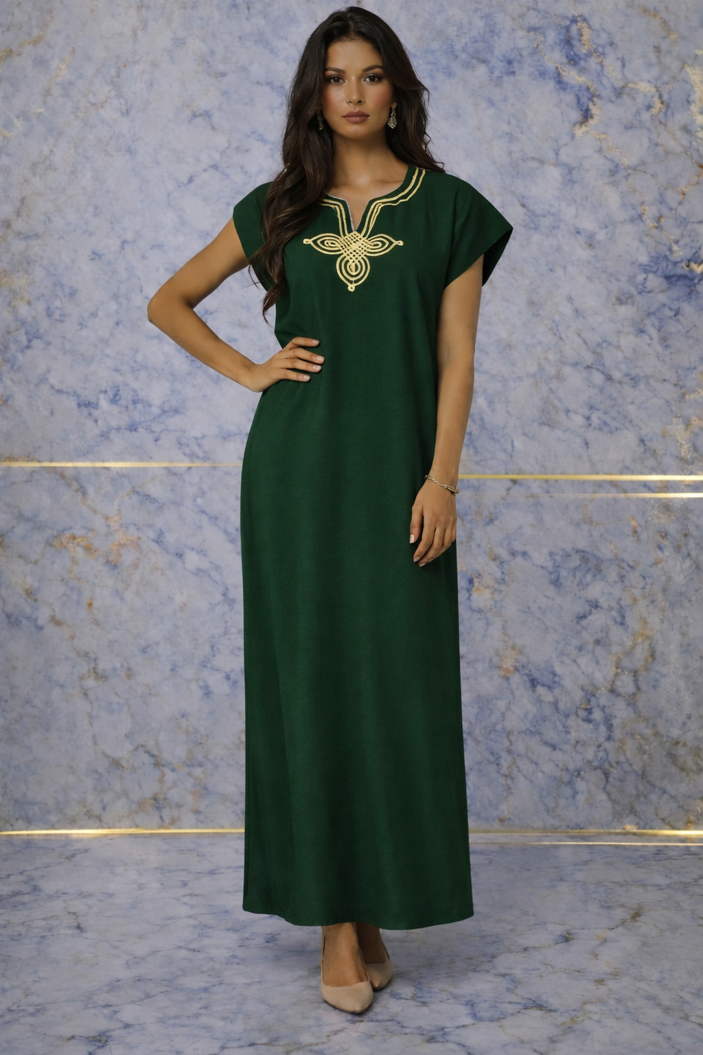 Gandoura marocaine unie