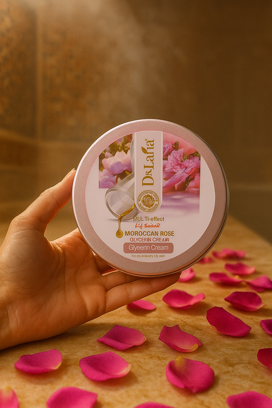 Crème glycérine à la rose