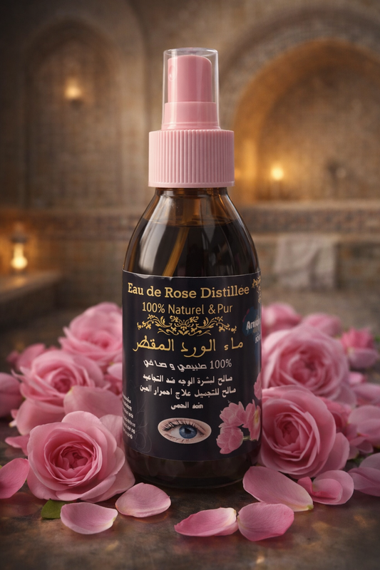 Eau de rose distillée 100%
