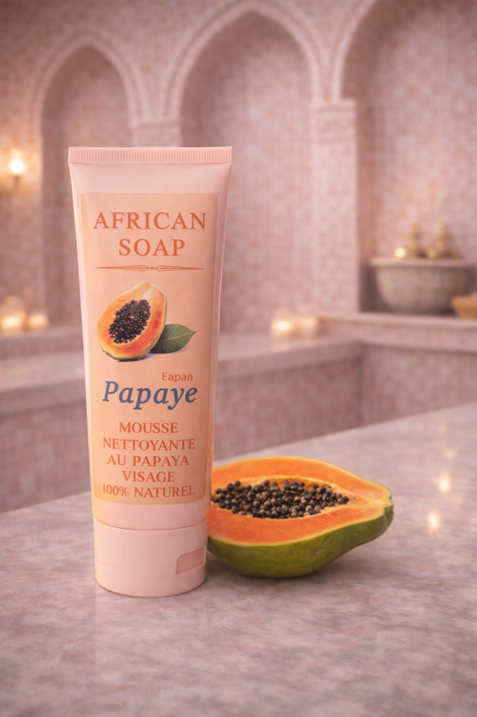 Mousse nettoyante à la Papaye