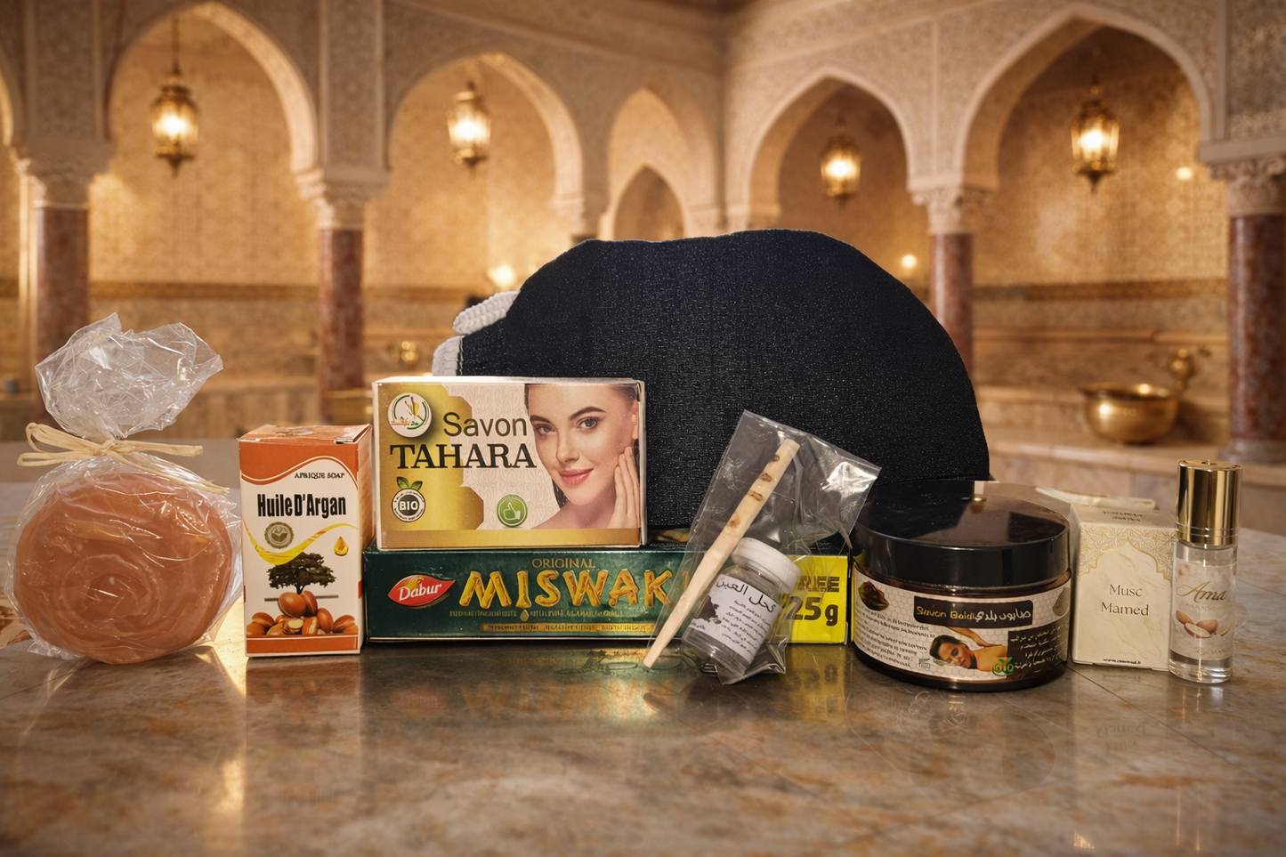 Pack hammam (x10 produits)